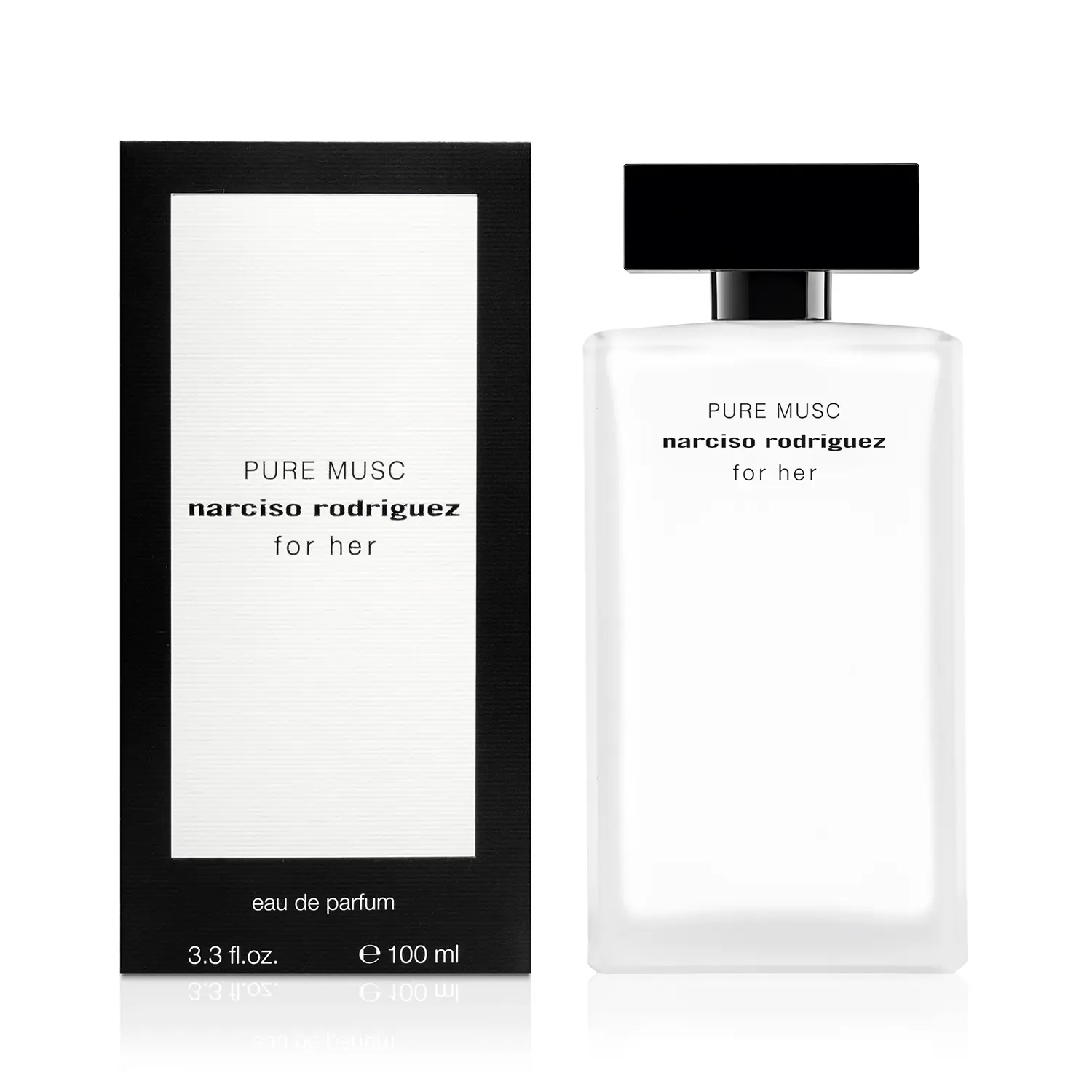 【楽ギフ_のし宛書】 フォーハー ピュア 100mL｜香水 オードパルファム ムスク 香水(女性用)