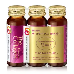 期間限定お買い得商品 |  通販 ザ・コラーゲン リュクスリッチ＜ドリンク＞ 3本｜サプリメント コラーゲン